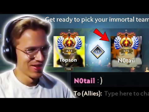 TOPSON VS N0TAIL in Ranked?!!