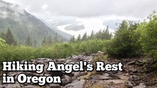 preview picture of video 'Hiking Angels Rest Trail in Oregon - Adventure Strong'