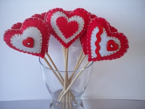 Ideas para manualidades para el Dia de los Enamorados