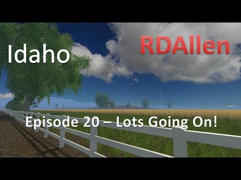 Farming Simulator 15 Idaho E20 - Alot Going On