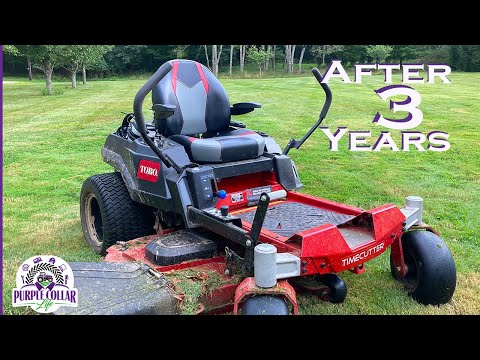 Toro TIMECUTTER 3 years of use