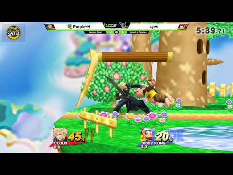 CCExSV - TCL | Purple-H (Cloud) Vs. cyve (Diddy) - Losers Final - Smash 4 Singles