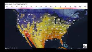4.3 Dew Point Temperature Map