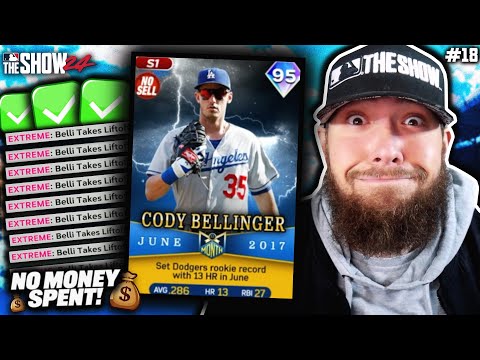 I Unlocked NEW Lightning Cody Bellinger! No Money Spent #18 MLB The Show 24
