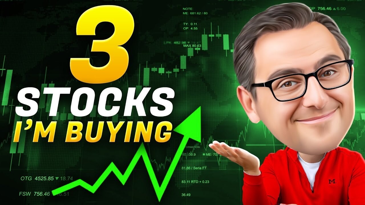 I'm QUIETLY Buying These 3 Stocks Right Now