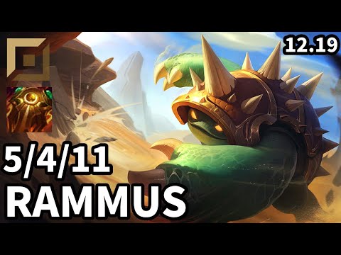 Rammus Top vs Camille - Ranked Master - Patch KR 12.19
