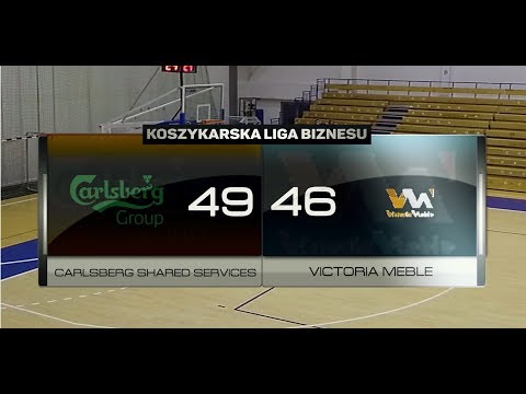 Carlsberg Shared Services vs Victoria Meble - VI kolejka - Poznań - Koszykarska Liga Biznesu