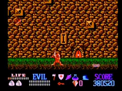 Wizards & Warriors (NES) speedrun 17:04 All Stages