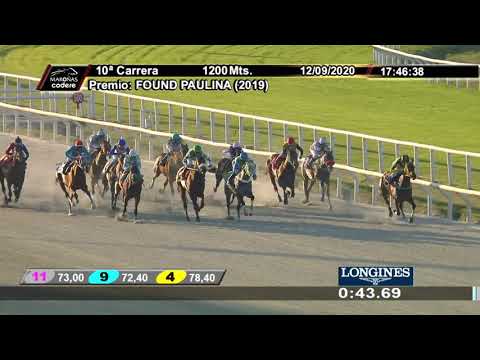 12/09/2020 – Hipodromo Maroñas – Carr 10 – FOUND PAULINA (2019)