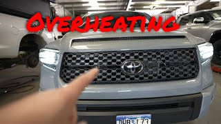Tundra Transmission Overheating Issue? Burning Oil?
