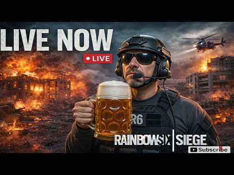 Beer Drinking Head Clicking Rainbow 6 Siege LIVE!