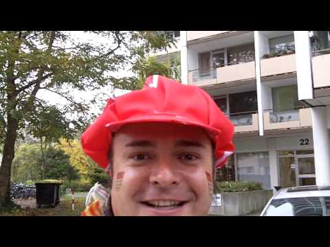 Tim Toupet und Buddy auf dem Weg zum Heumarkt 11.11.2009
