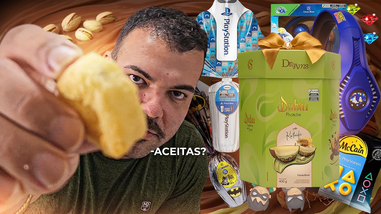 VALE A PENA OVOS DA PÁSCOA DA SONY E SONIC CACAUSHOW?