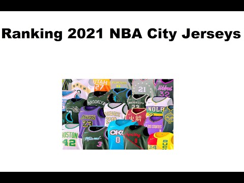 NBA Jerseys RANKED! 2021 City Edition Jerseys!