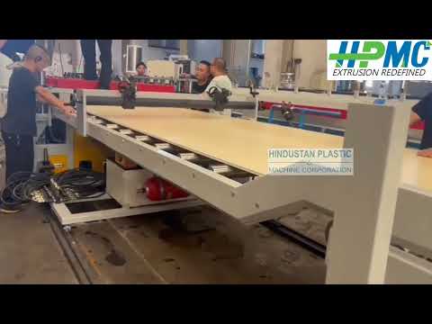 WPC FOAM BOARD EXTRUSION MACHINE BY HPMC