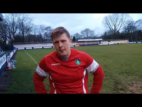 Anthony Malbon Post Leek interview, Kidsgrove Athletic 1-1 Leek Town
