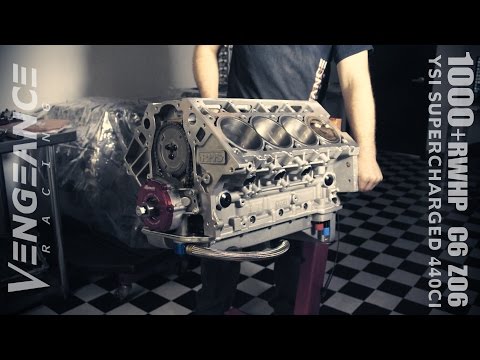 1000+RWHP C6 Z06 - YSI Supercharged RHS 440ci (Build & Beauty) by Vengeance Racing