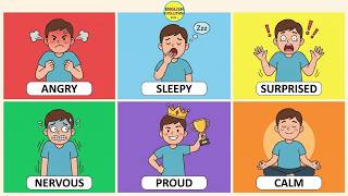 Improve English Speaking: Learn Feelings with Examples.