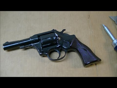 High Standard R-101 "Sentinel" Revolver Disassembly