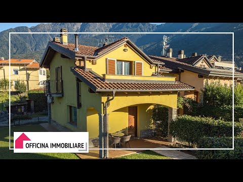 VENDUTO A COLICO - Splendida villetta con giardino in residence con piscina rif. 637