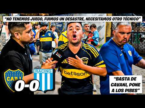 REACCIÓN CON HINCHAS 🎙🇸🇪 - BOCA 0-0 RACING - FECHA 6 - LIGA ARGENTINA - APERTURA🏆