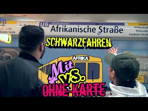 Schwarzfahren bis Afrika mit vs ohne Karte 😂| Jebote Marko