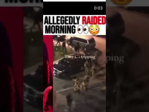 King Von’s O block gets surrounded by swat team😳