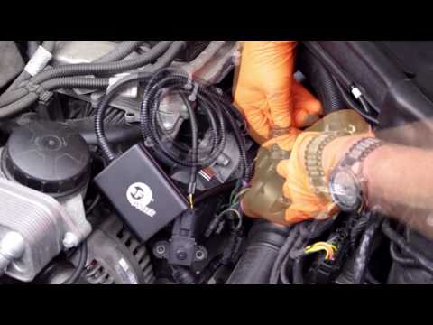 Installing an aFe Power Scorcher Tuner on a BMW Turbo Engine