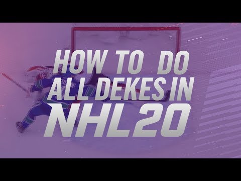 NHL 20 How To Do All Dekes (Beginner/Advanced Tutorial)