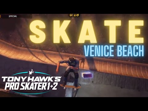 🛹 How to get S K A T E on Venice Beach - Tony Hawk's™ Pro Skater™ 1 + 2