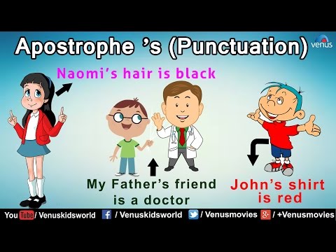 Apostrophe 'S (Punctuction) - 1 ~ Grammar Class