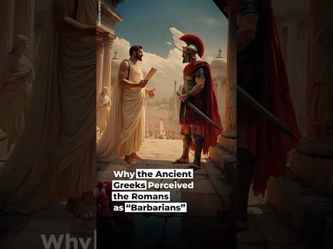 Why the Ancient Greeks Perceived the Romans as “Barbarians”
