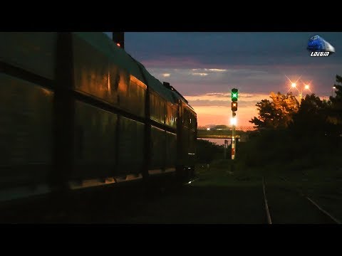 060-DA 60-1703-7 & Marfar DB Cargo Freight Train pe Seara/on Evening in Oradea - 12 June 2017