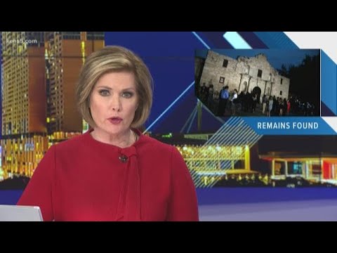 Remains found under Alamo identified