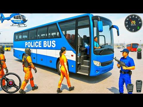 Police Bus Wala Game 🚓🚌 | Offroad Duty Driver Simulator #1