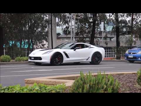 Cars Leaving Custom Cars & Coffee September 2018