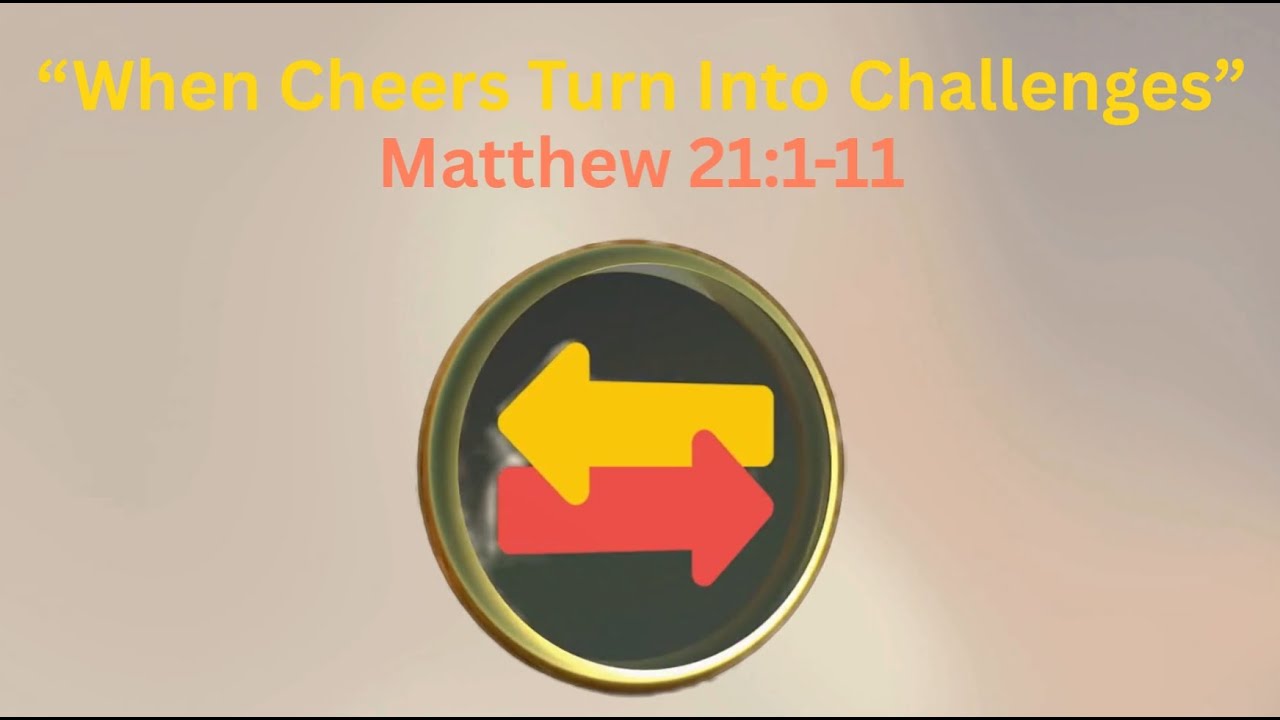 04-13-2025 - 10AM - WHEN CHEERS TURN INTO CHALLENGES_Pastor Ron Jones