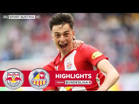 Highlights: tipico Bundesliga, 32. Runde: FC Red Bull Salzburg - SKN St. Pölten 7:0 (2:0)