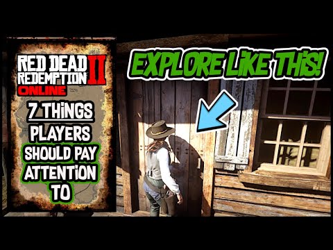 7 Things Players Must DO When Exploring! - RDO Relaxing Gameplay