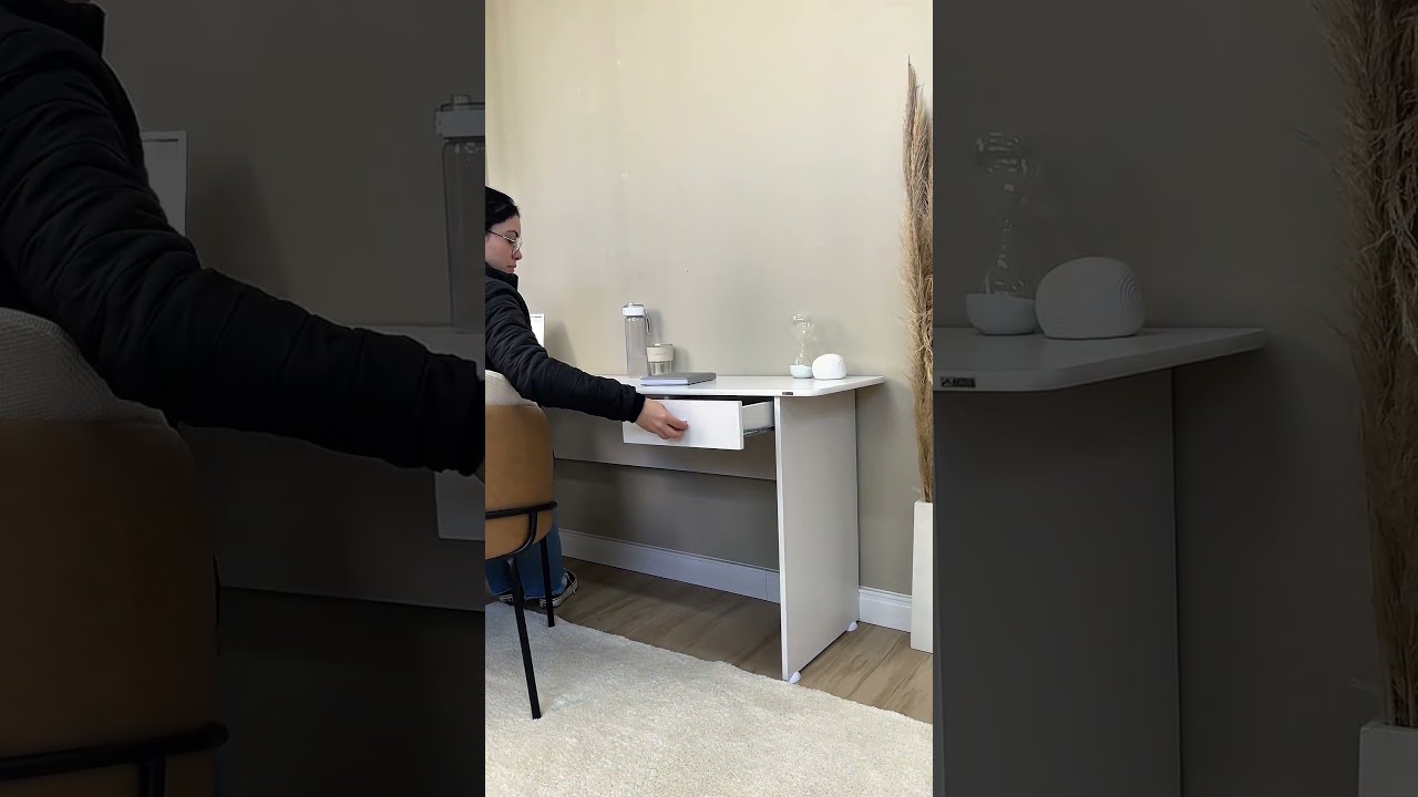 Thumbnail do vídeo - Escrivaninha Cannes - Branco