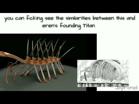 how eren's founding titan really walk...? Explained by retarded