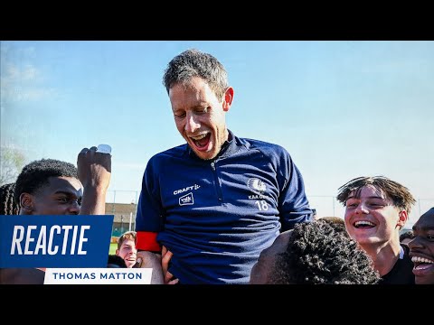 🎙️Reactie Thomas  Matton