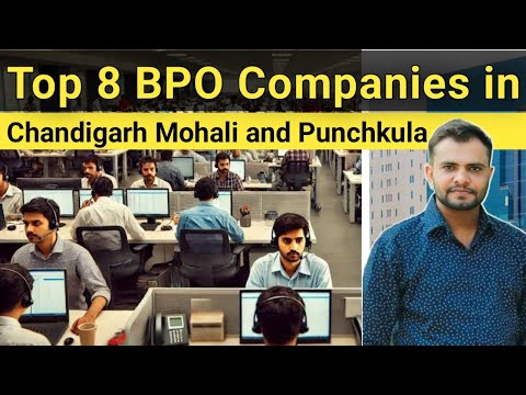 Top 8 BPO Company in Chandigarh Mohali and Punchkula || Customer care jobs in Chandigarh - Mohali