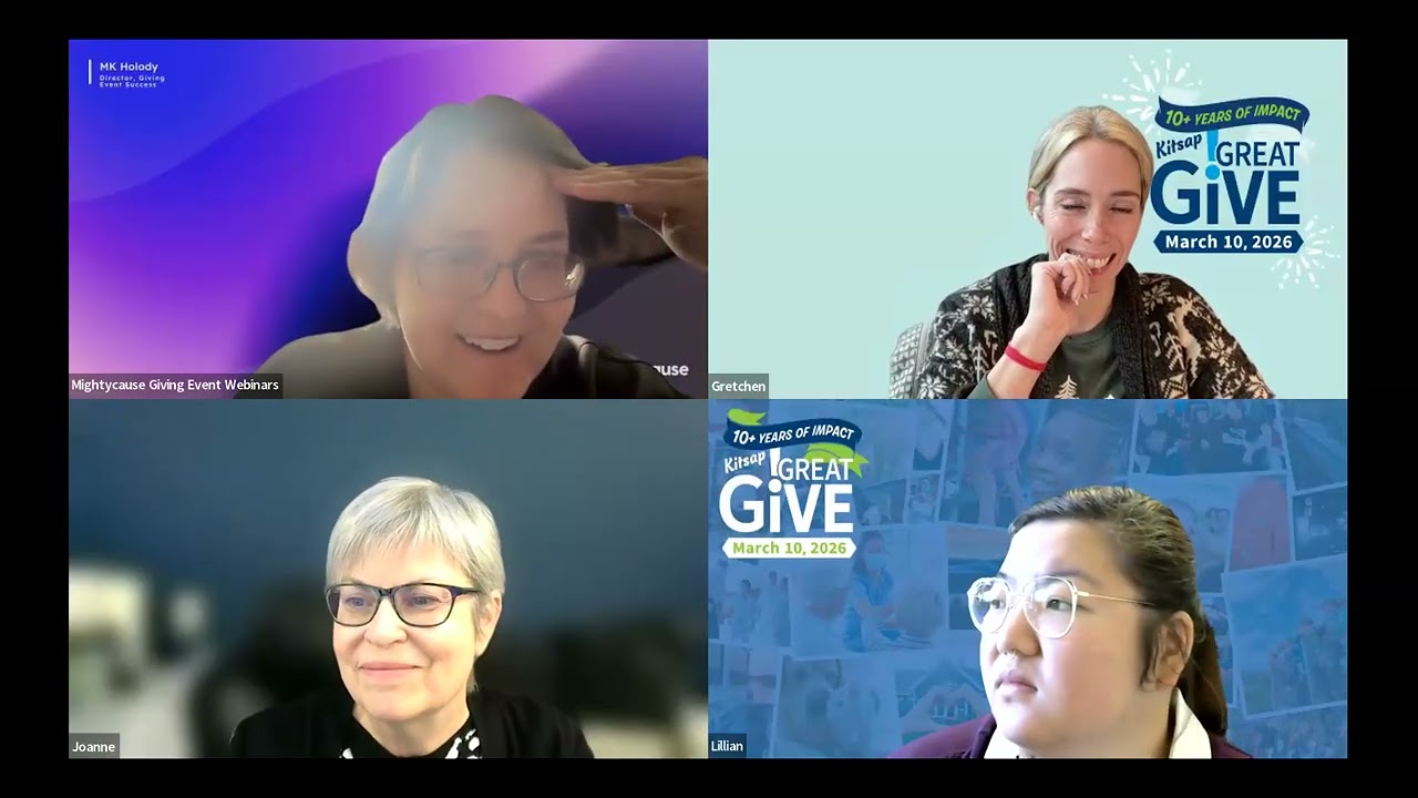 Kitsap Great Give 2026: Q & A Session