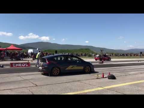 Going to a drag race with my C4