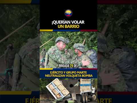 ¡TRAGEDIA EVITADA EN EL CAUCA! Ejército destruye volqueta con 250 kilos de explosivos