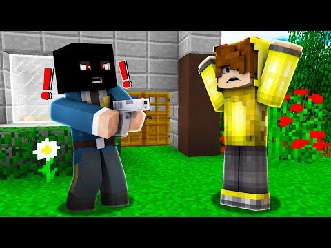 POLİS HIRSIZ OLUP SOYGUN YAPTI! 😱 - Minecraft