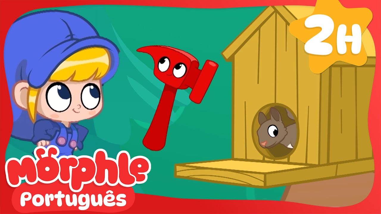Morphle Constrói Casas 🏠🔨✨ | Maratona do Morphle! | Desenhos Animados Infantis em Português