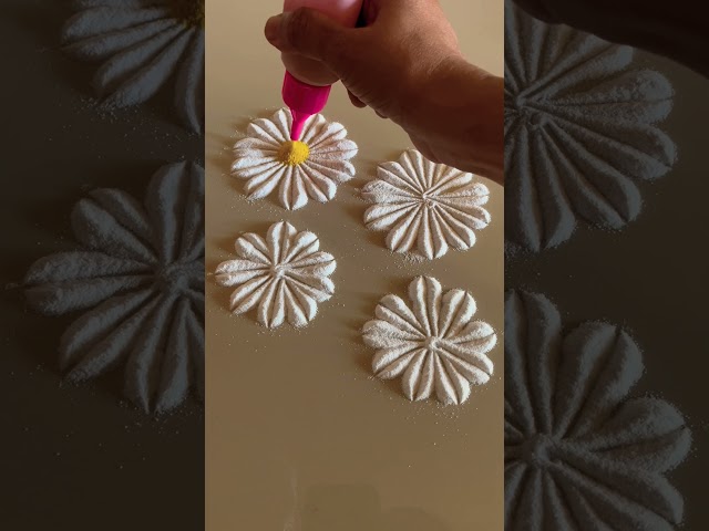 Navaratri rangoli design with diyas by pakka local - video 2