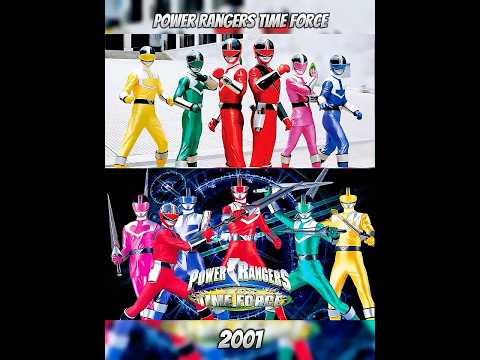 POWER RANGERS TIME FORCE (2001 - 2025)  #powerrangers #bandai #supersentaiseries #timeforce